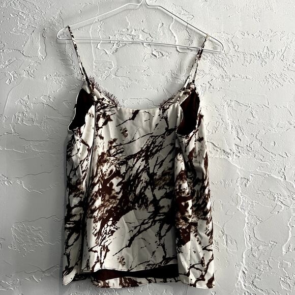 Melrose and Market lace v neck tank top cami womens small y2k fairy grunge boho - Picture 6 of 8